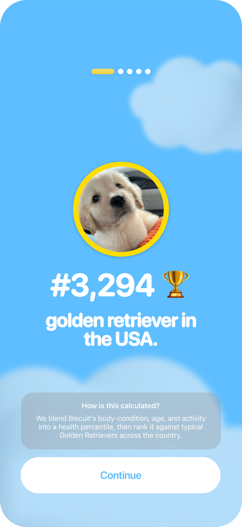 paws app screen